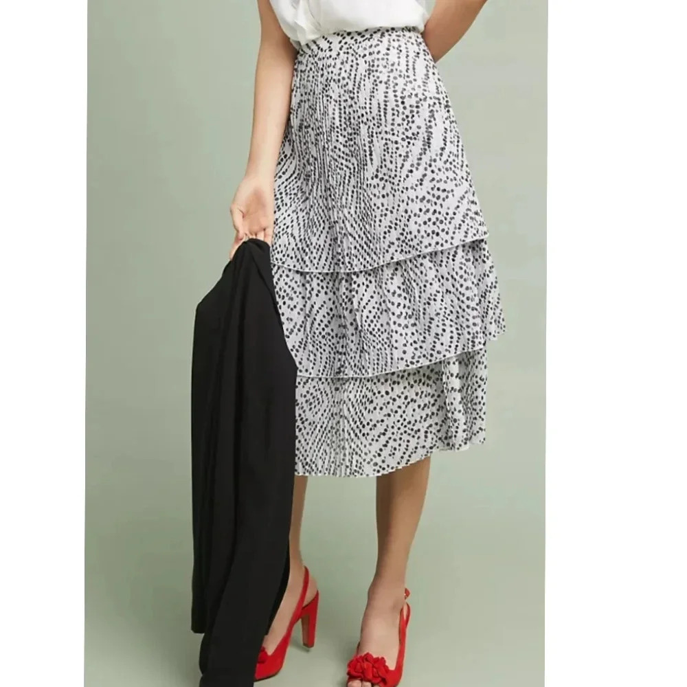 Kachel X Anthropologie Dottie Tiered Skirt